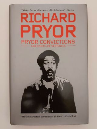Pryor Convictions: And Other Life Sentences Book Signed By Richard Pryor 2nd Edi