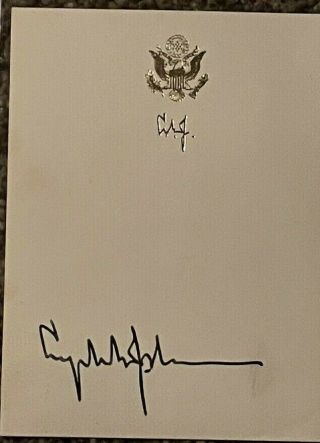 President Lyndon B Johnson LBJ Signed Bookplate PSA/DNA Authenticated 5