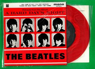 The Beatles Japan Ep Odeon Eas - 30019 Extracts From A Hard Day 