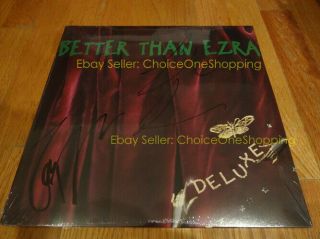 Autographed Signed Better Than Ezra Deluxe Vinyl Lp Kevin Griffin