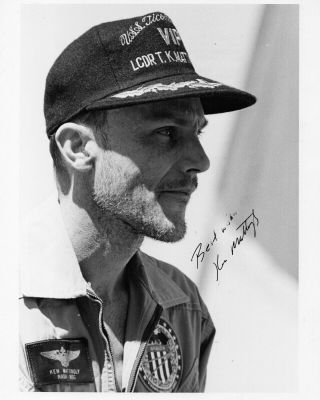 Ken Mattingly Nasa Astronaut Hand - Signed 8x10 Photo Apollo 13,  16