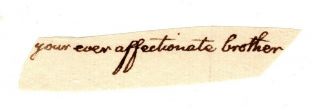 John Quincy Adams - Autograph Clip - 6th U.  S.  President (1)