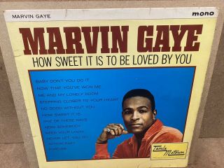 Marvin Gaye How Sweet It Is To Be Loved By You Vinyl Lp Motown Tml 11004