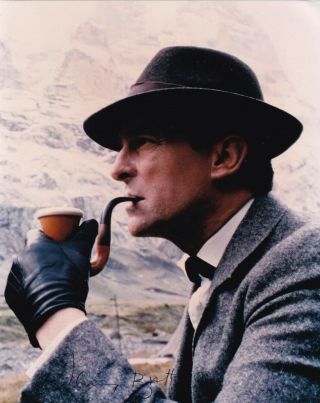 Jeremy Brett – Sherlock Holmes – English Actor – Authentic Signature