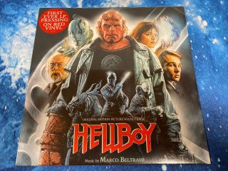 Motion Picture Soundtrack Hellboy First Press Red Vinyl Lp