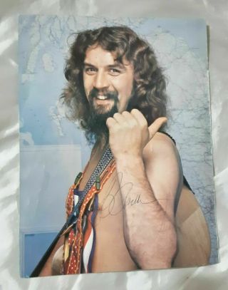 Billy Connolly Hand Signed Autographed " Big Wee Tour Stand Up Programme " Comedy