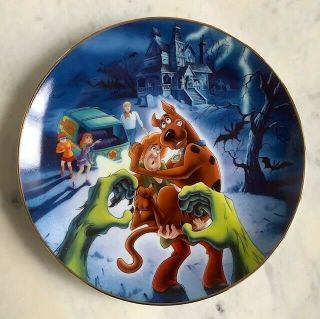 Scooby Doo Where Are You " The Creeps On You ",  Limited Edition Collectors Plate