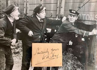 Will Hay : Famous Comedy Film Star Autograph,  With Photo Inc