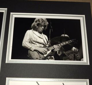 SIGNED MICK TAYLOR THE ROLLING STONES 16x12 DISPLAY RARE MICK JAGGER RICHARDS 3