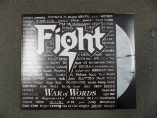 Fight - War Of Words - Rsd - Colored Vinyl -