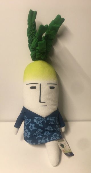 Aokubi Daikon Stuffed Toy Plush Takara White Radish Character