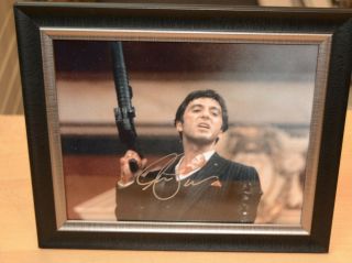 Al Pacino Scarface Signed Authentic 10x8 Photo Autographed