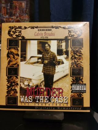 Murder Was The Case [pa] [lp] (vinyl,  May - 2001,  Death Row Records) Snoop Dogg