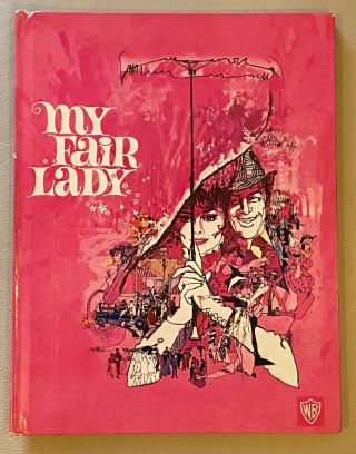 Hand Signed Book My Fair Lady Rex Harrison Jeremy Brett - Hepburn Rare,  My