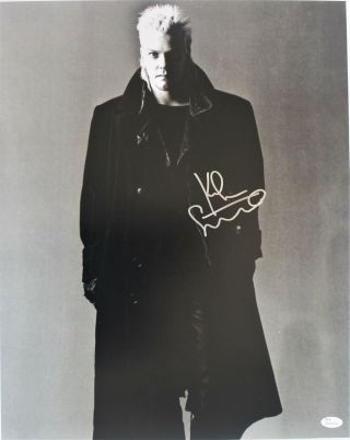 Kiefer Sutherland Autograph 16x20 Photo The Lost Boys Signed Jsa Z1