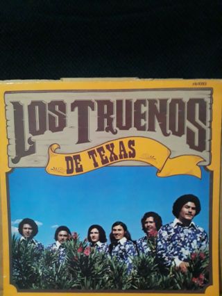 “tejano Tex - Mex  Los Truenos De Texas  Maria Hristina  Rare Lp "