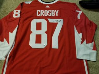 Sidney Crosby 2016 Signed Team Canada World Cup Of Hockey Hockey Jersey