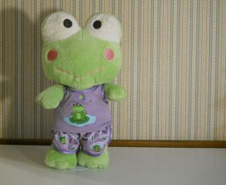 Build A Bear Sanrio Keroppi Frog Plush Stuffed W 2 Piece Frog Outfit 17 "