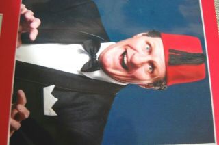 TOMMY COOPER SIGNED AUTOGRAPH BOOK PAGE WITH 10X8 PHOTO MOUNTED16X12 APERTURE 3