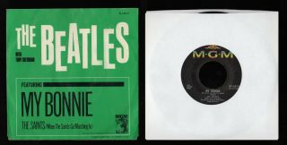 The Beatles 45 & Ps My Bonnie / The Saints 1964 Mgm K - 13213 Tony Sheridan