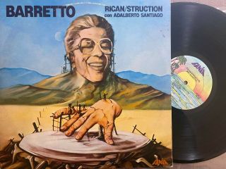 Ray Barretto Rican/struction Con Alberto Santiago Fania Latin Lp Jm 552 Sterling