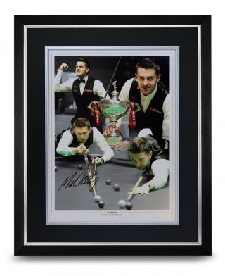 Mark Selby Signed Photo Large Framed Display Snooker Autograph Memorabilia