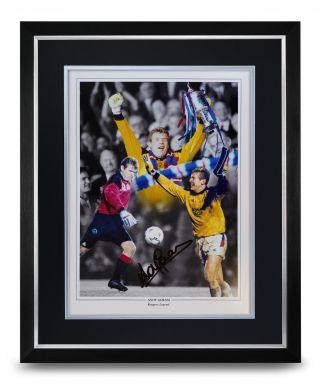 Andy Goram Signed Photo Large Framed Display Rangers Autograph Memorabilia,