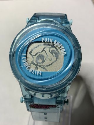 Collectible Vintage Powerpuff Girls " Bubbles " Animated Watch Very Rare