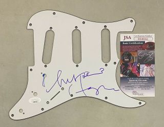 Chrissie Hynde Pretenders Signed Autograph Auto Strat Guitar Pickguard Jsa