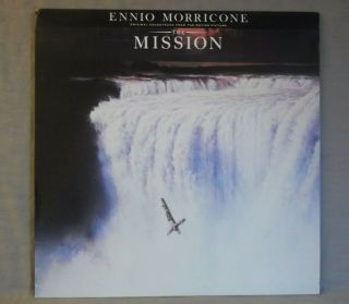 Ennio Morricone The Mission Motion Picture Soundtrack Record Lp Album Near