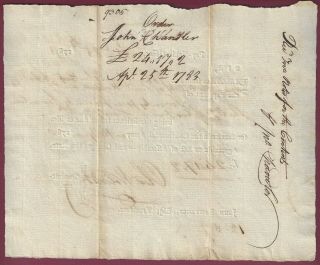 Oliver Wolcott,  Jr.  Revolutionary Patriot,  Signed Ct.  Pay Table Document, 3