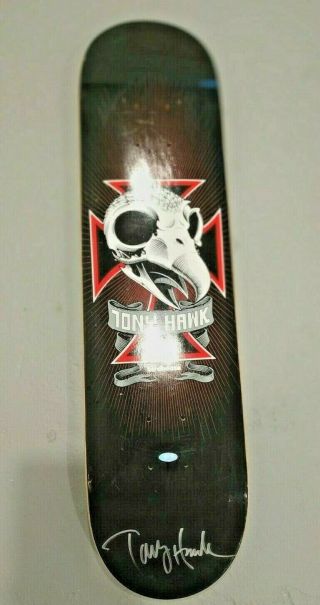Signed Tony Hawk Birdhouse Skull 2 Skateboard Deck - Steiner Authenticity