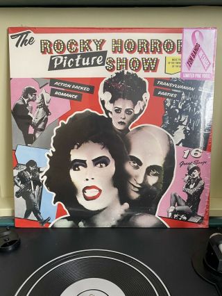 Rocky Horror Picture Show Soundtrack Vinyl Pink