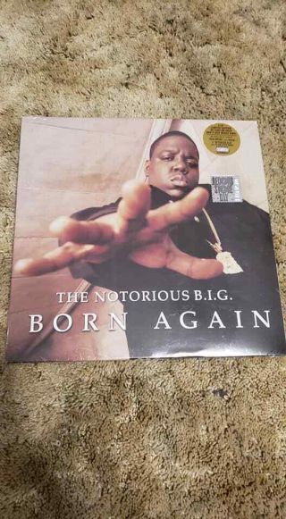 The Notorious Big Born Again 2 - Lp Limited Edition Gold / Black Vinyl Rsd
