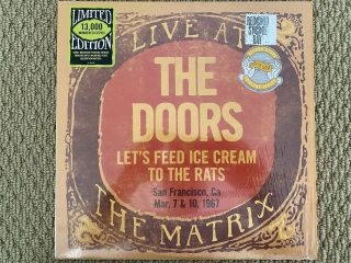 The Doors Live At The Matrix Lets Feed Ice Cream To The Rats Rsd Lp 05429/13000