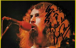 Billy Connolly Hand Signed Photo Autographed With Self Sketch Doodle Art Drawing