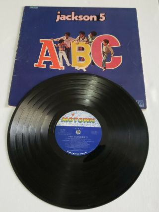 Jackson 5 Abc Lp Vinyl Record (1970) Motown 709 Michael Jackson
