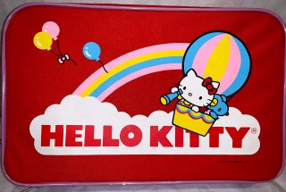 Vintage Hello Kitty Sanrio Suitcase Luggage Rare 1984 Very Good Shape Read