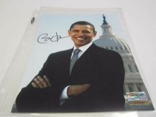 President Barack Obama Signed 8x10 Photo Autographed Auto Vs