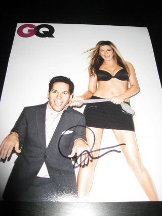 Jennifer Aniston Signed Autograph 8x10 Photo Gq Promo Sexy Babe In Person H