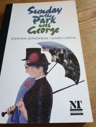 Sunday In The Park With George Signed By Stephen Sondheim
