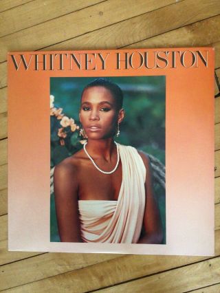 Whitney Houston Self Titled Debut Vinyl Lp,  Near,  Pressing