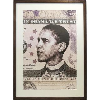 President Obama Print - Framed Signed And Numbered