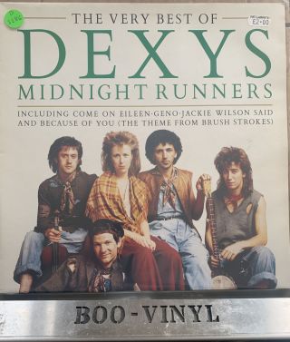 Dexys Midnight Runners The Very Best Of Vinyl Uk 1991 Mercury A1/b1 Lp Dexy 