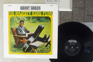 Grant Green His Majesty,  King Funk Verve Mv 4010 Japan Vinyl Lp