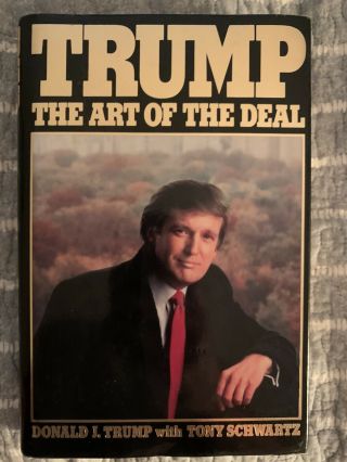 Donald Trump Autographed First Edition The Art Of The Deal