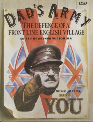 Dad’s Army Multi Signed The Defence Of Front Line English Village Aftal/uacc Rd