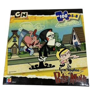 Rare The Grim Adventures Of Billy & Mandy Cartoon Network 100 Pc Puzzle
