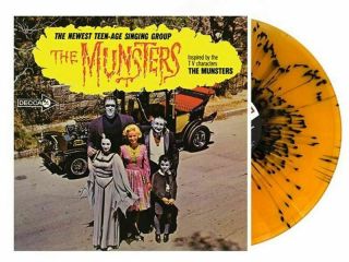 Munsters,  The - The Munsters [lp] (orange With Black Splatter Vinyl,  Limited)