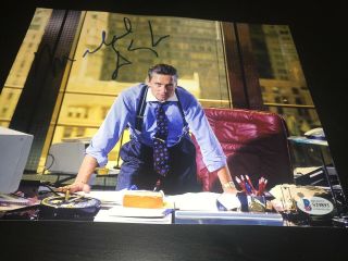 Michael Douglas Signed Autograph 8x10 Photo Wall Street Promo Beckett Bas Auto D